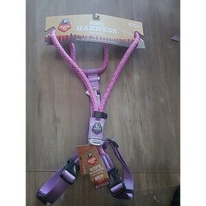 Arcadia Trail Dog Maximum Mobility Rope Harness XXL Purple Neck 29-46" Grt33-49"